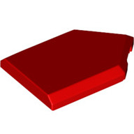 Lego deska (destička) 2x3 hladká pětiúhelník, červená (6294045)